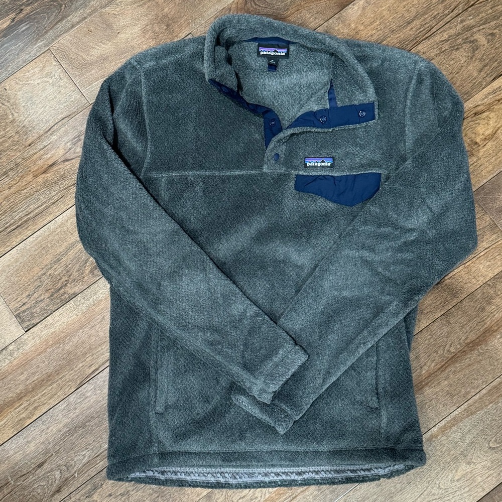 Patagonia Men’s Snap-T Fuzzy Fleece Pullover